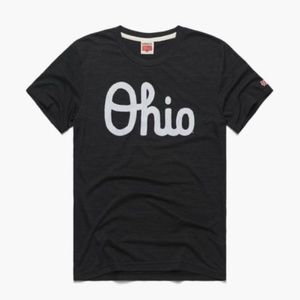Grey and White Ohio State T-Shirt
